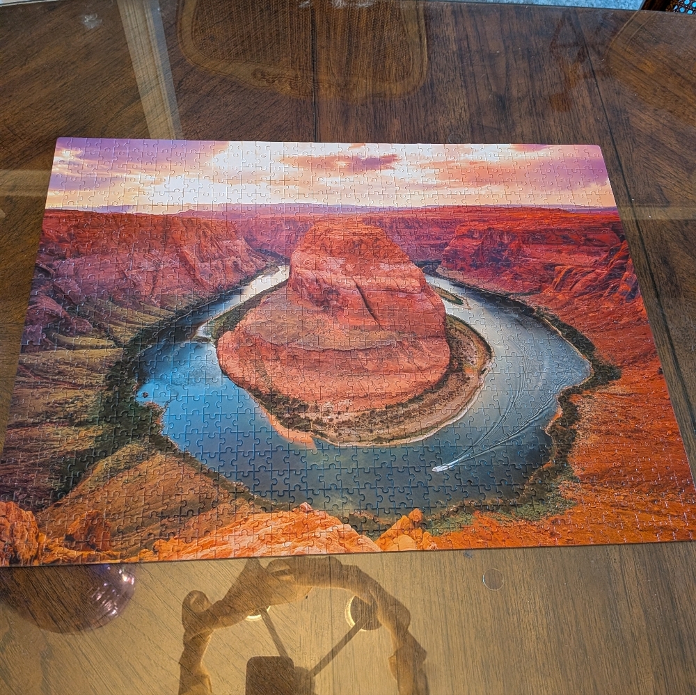 Horseshoe Bend Landscape Puzzle